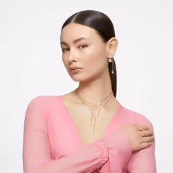Swarovski Stilla Y Collana a catena Femmina Metallo - Vista aggiuntiva 4