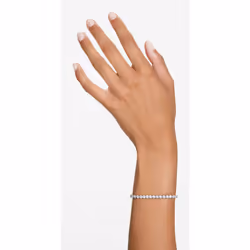 Swarovski 5648937 braccialetto Bracciale tennis Unisex Metallo - Vista aggiuntiva 5