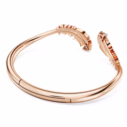 Swarovski Idyllia Feather Bracciale da polso Piume e ali Unisex Metallo - Vista aggiuntiva 4