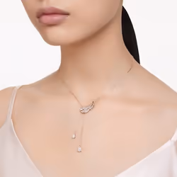 Swarovski Idyllia Y Collana a catena Femmina Metallo - Vista aggiuntiva 5