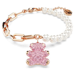 Swarovski Teddy Bracciale di perle Animali Femmina