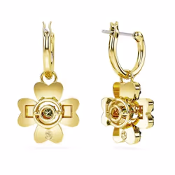 Swarovski 5670664 orecchino Orecchini a clip Metallo Oro, Verde - Vista aggiuntiva 4
