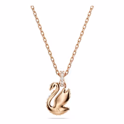 Swarovski Swan Collana a catena Femmina Metallo - Vista aggiuntiva 4
