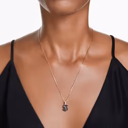 Swarovski Swan Collana a catena Femmina Metallo - Vista aggiuntiva 5
