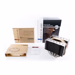 Noctua NH-D15 SE-AM4 sistema di raffreddamento per computer Processore Refrigeratore Beige, Marrone, Acciaio inox - Vista aggiuntiva 4