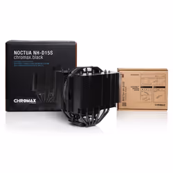 Noctua NH-D15S chromax.black Processore Refrigeratore 14 cm Nero 1 pz - Vista aggiuntiva 4