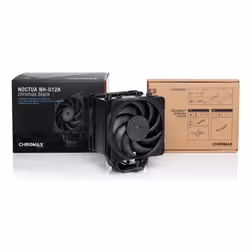 Noctua NH-U12A Processore Raffreddatore d'aria 12 cm Nero 1 pz - Vista aggiuntiva 4