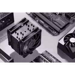 Noctua NH-U12A Processore Raffreddatore d'aria 12 cm Nero 1 pz - Vista aggiuntiva 6