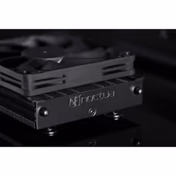 Noctua NH-L9A-AM5 CHROMAX.BLACK sistema di raffreddamento per computer Processore Raffreddatore d'aria 9,2 cm Nero 1 pz - Vista aggiuntiva 5