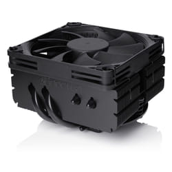 Noctua NH-L9X65 CHROMAX.BLACK sistema di raffreddamento per computer Processore Dissipatore di calore/Radiatore 9,5 cm Nero 1 pz