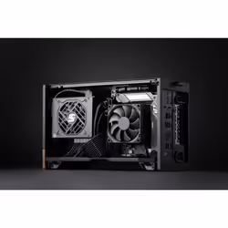 Noctua NH-L9X65 CHROMAX.BLACK sistema di raffreddamento per computer Processore Dissipatore di calore/Radiatore 9,5 cm Nero 1 pz - Vista aggiuntiva 5