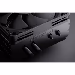 Noctua NH-L9X65 CHROMAX.BLACK sistema di raffreddamento per computer Processore Dissipatore di calore/Radiatore 9,5 cm Nero 1 pz - Vista aggiuntiva 6