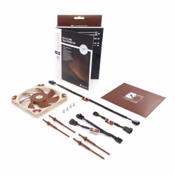 Noctua NF-A12x15 PWM Case per computer Ventilatore 12 cm Beige, Marrone - Vista aggiuntiva 4