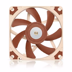 Noctua NF-A12x15 PWM Case per computer Ventilatore 12 cm Beige, Marrone - Vista aggiuntiva 5