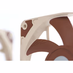 Noctua NF-A12x15 PWM Case per computer Ventilatore 12 cm Beige, Marrone - Vista aggiuntiva 7
