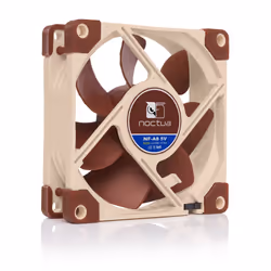Noctua NF-A8 Case per computer Ventilatore 8 cm Beige, Marrone
