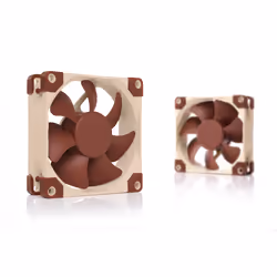 Noctua NF-A8 Case per computer Ventilatore 8 cm Beige, Marrone - Vista aggiuntiva 6