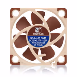 Noctua NF A4x10 PWM Case per computer Ventilatore 4 cm Beige, Rosso - Vista aggiuntiva 4