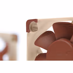 Noctua NF A4x10 PWM Case per computer Ventilatore 4 cm Beige, Rosso - Vista aggiuntiva 5