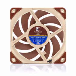 Noctua NF-A12x25 Case per computer Ventilatore 12 cm Beige, Marrone - Vista aggiuntiva 4