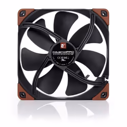 Noctua NF-A14 Case per computer Ventilatore 14 cm Nero, Marrone 1 pz - Vista aggiuntiva 4