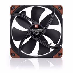 Noctua NF-A14 Case per computer Ventilatore 14 cm Nero, Marrone 1 pz - Vista aggiuntiva 4