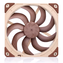 Noctua NF-A14X25 G2 PWM sistema di raffreddamento per computer Case per computer Ventilatore 14 cm Beige 1 pz - Vista aggiuntiva 3