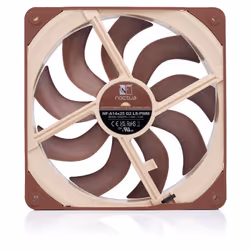 Noctua NF-A14X25 G2 LS-PWM sistema di raffreddamento per computer Case per computer Raffreddatore d'aria 14 cm Beige, Marrone 1 pz - Vista aggiuntiva 4