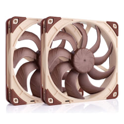Noctua NF-A14X25 G2 PWM SX2-PP sistema di raffreddamento per computer Case per computer Ventilatore 14 cm Beige 2 pz