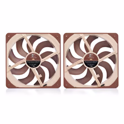 Noctua NF-A14X25 G2 PWM SX2-PP sistema di raffreddamento per computer Case per computer Ventilatore 14 cm Beige 2 pz - Vista aggiuntiva 3