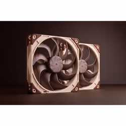 Noctua NF-A14X25 G2 PWM SX2-PP sistema di raffreddamento per computer Case per computer Ventilatore 14 cm Beige 2 pz - Vista aggiuntiva 7