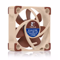 Noctua NF-A4X10 24V PWM sistema di raffreddamento per computer Case per computer Ventilatore 4 cm Beige, Marrone 1 pz