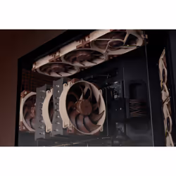 Noctua NF-A12X25 G2 LS-PWM sistema di raffreddamento per computer Case per computer Ventilatore 12 cm Beige 1 pz - Vista aggiuntiva 5