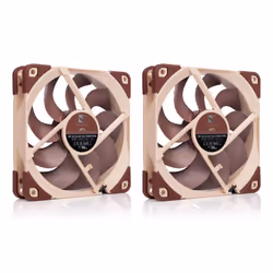 Noctua NF-A12X25 G2 PWM SX2-PP sistema di raffreddamento per computer Case per computer Ventilatore 12 cm Beige 2 pz - Vista aggiuntiva 2