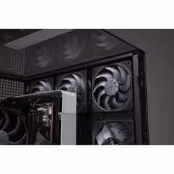 Noctua NF-A12x25 G2 PWM chromax.black Case per computer Ventilatore 12 cm Nero 1 pz - Vista aggiuntiva 4