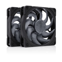 Noctua NF-A12x25 G2 PWM Sx2-PP chromax.black Case per computer Ventilatore 12 cm Nero 2 pz