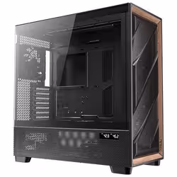 Antec FLUX PRO Full Tower Nero, Legno - Vista aggiuntiva 2