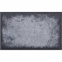 wash+dry 9010216019957, Zerbino decorativo, Interno, Rettangolare, Grigio, Monocromatico, 500 mm