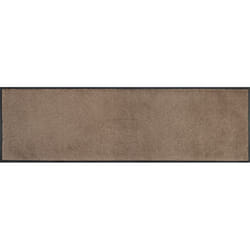 wash+dry 029680 zerbino Tappetino di gomma Interno Rettangolare Grigio talpa