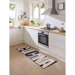 wash+dry 050943 tappeto Interno Rettangolo Poliammide Multicolore