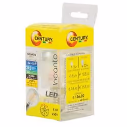 CENTURY mini Globo INCANTO lampada LED Bianco caldo 2700 K 2 W E14 E