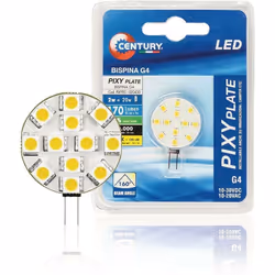 Lampada led bispina g4 12v sostituisce le lampade alogene bispina abbattendo i consumi del 80%. Tecnologia: Led Attacco: G4 A ...