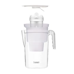 BWT 815485-A Filtraggio acqua Caraffa filtrante 2,6 L Trasparente, Bianco