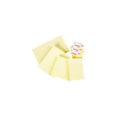 Kores N46074 pouch autoadesiva Quadrato Giallo Autoadesivo