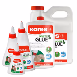 Kores 75826 adesivo per artigianato Styrofoam, Feltro, Legno compensato, Cartoncino, Sughero, Tessuto, Schiuma, Pelle, Carta, Legno