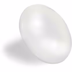 PLAFONIERA LED BLANCA PERLA DIAM. 2 Plafoniere LED idonee per impieghi ad uso domestico. Sostituiscono lampade tradizionali d ...