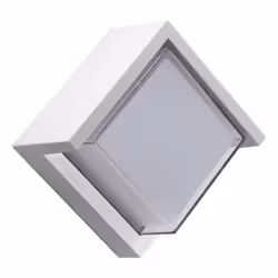 Plafoniera a LED Century Pura Cube: Potenza 10W Luce naturale 4000K Colore Bianca Luminosità 850 Lumen Apertura fascio 120° N ...