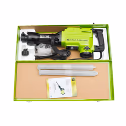 Zipper ZI-ABH1500D martello demolitore Esagonale Nero, Verde chiaro 1500 W - Vista aggiuntiva 4