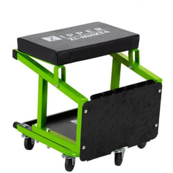 Sgabello carrello con scaletta e ruote officina auto moto Zipper zi-mhkt4