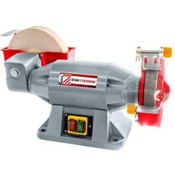 Smerigliatrice combinata da banco mola ad acqua Holzmann dsm150200w 230v
